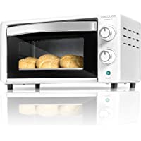 Los mejores  - Cecotec Horno Sobremesa Bake&amp-Toast 490. 1000 W- Capacidad de 10 litros- Temperatura hasta 230ºC- Temporizador hasta 60…